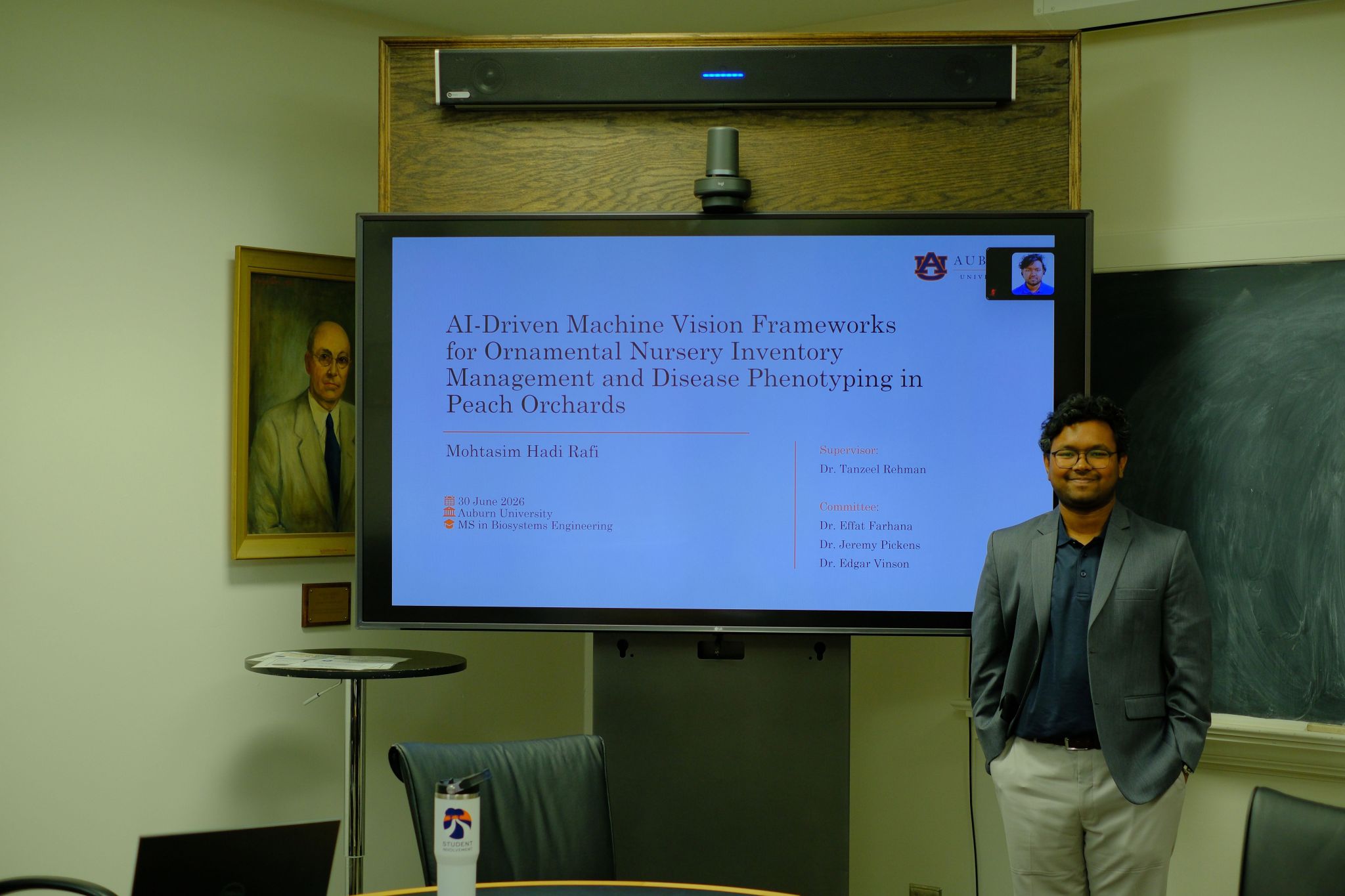 Mohtasim Hadi Rafi Successfully Defends M.S. Thesis
